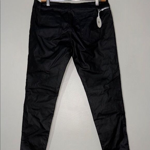 Black Biker Style Pants - Picture 11 of 14